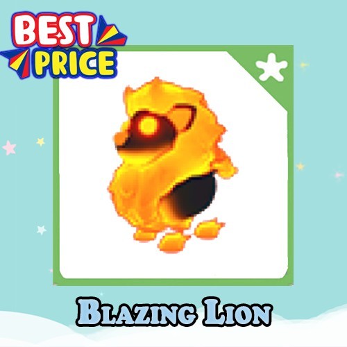 Blazing Lion - Adopt right now