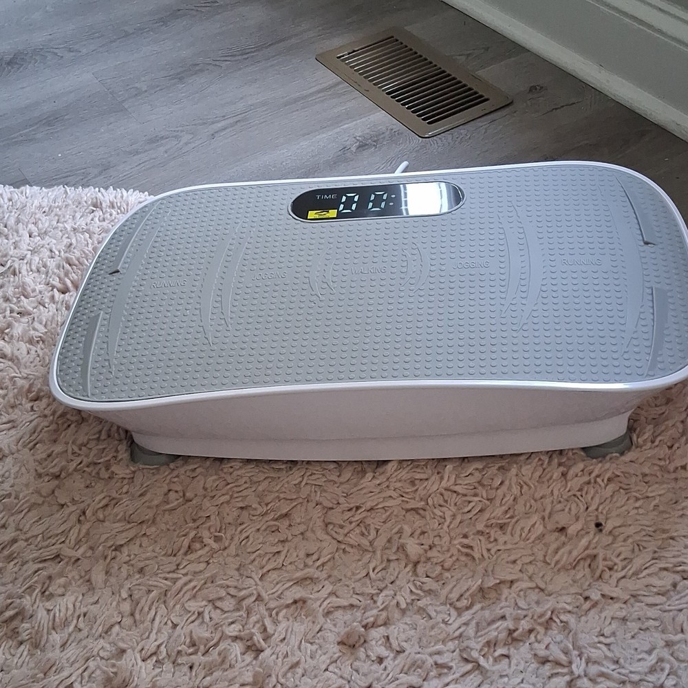 Oscillating Vibration Platform Machine Gray Adjustable Speed Digital Display
