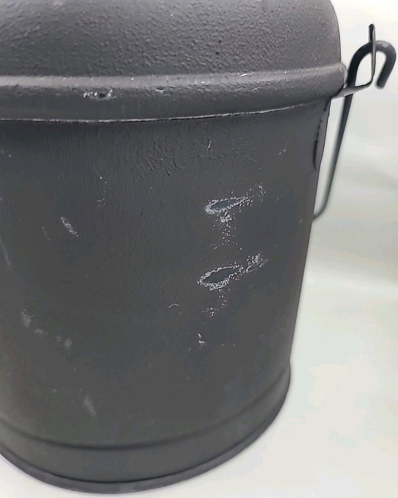 Rustic Tin Milk Can 11" X 7" Diameter