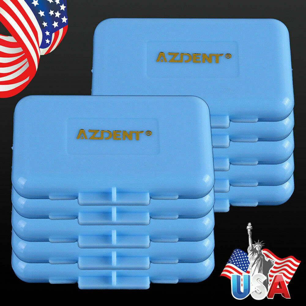 50X Dental Cajas Cera de Ortodoncia Azul-Menta Olor para Frenos Irritación de la