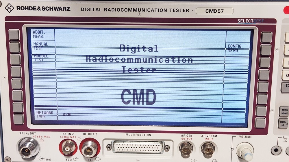 ROHDE & SCHWARZ CMD57 DIGITAL RADIOCOMMUNICATION TEST SET **LOOK** (REF.: 961L)
