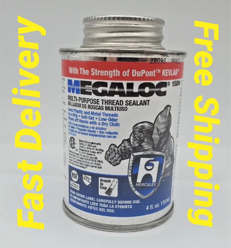 Megaloc 4 oz. Pipe Thread Sealant
