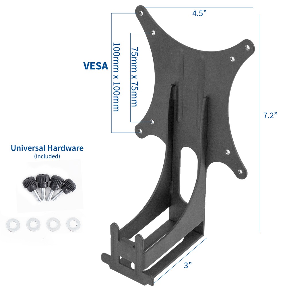 VIVO Quick Attach VESA Adapter Bracket Designed for Acer & Viewsonic Monitors