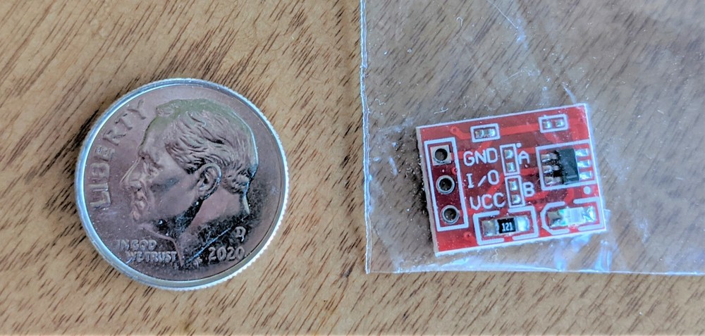 TTP223 Capacitive Touch Switch Button Self-Lock Module Sensor for Arduino, RPi