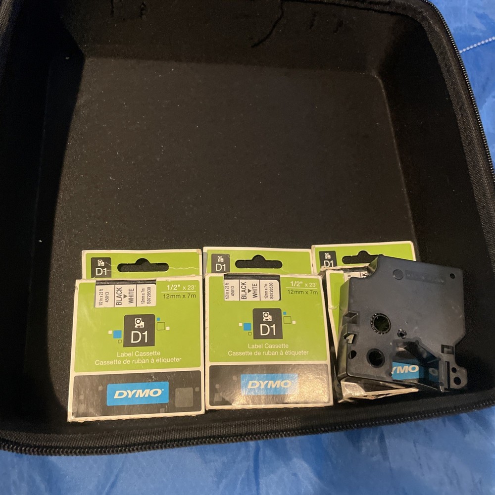 DYMO ExecuLabel LM350 Label Maker Portable Tag Printer Home/ AC Adapter