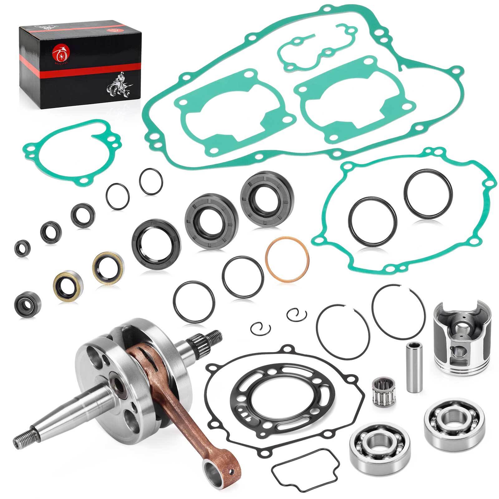 ENGINE REBUILD KIT fits KAWASAKI KX 100 KX100 CRANKSHAFT PISTON GASKETS 2006-13