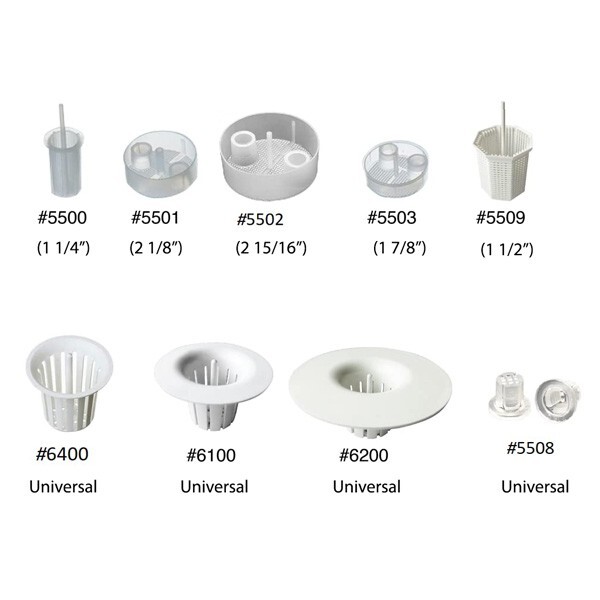 Disposable Evacuation Traps Cuspidor Strainer #6400 144 Pcs