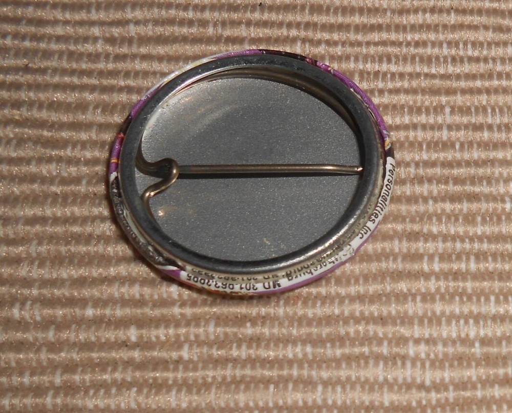 Adam Ant Button Pin Back 1"