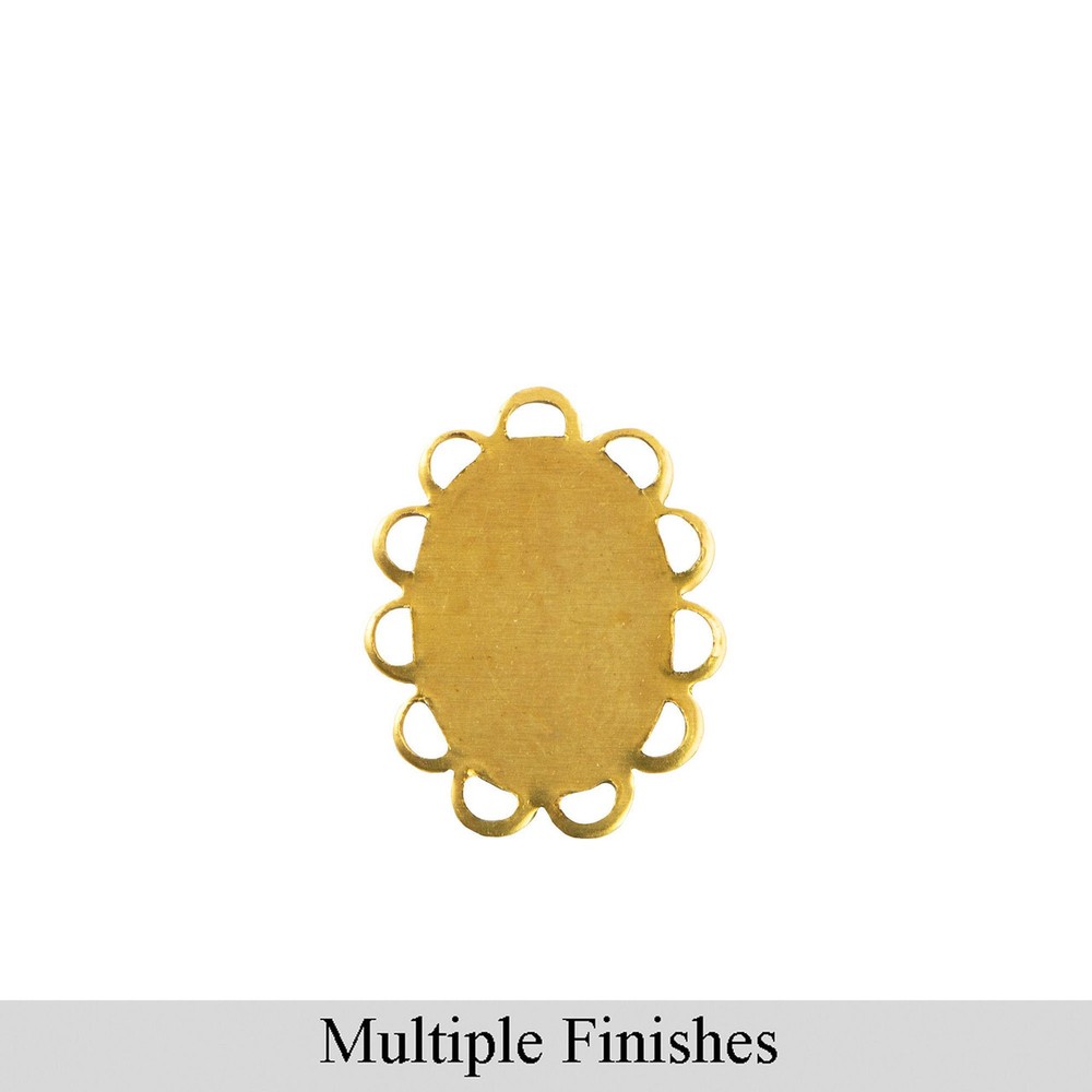 14x10mm Flat Pad Lace Edge Oval Setting (10)