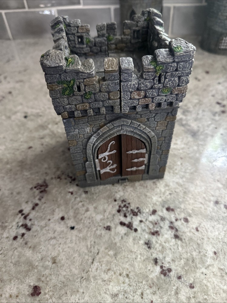 Dwarven Forge Castle Builder Gatehouse With Electric Light Option