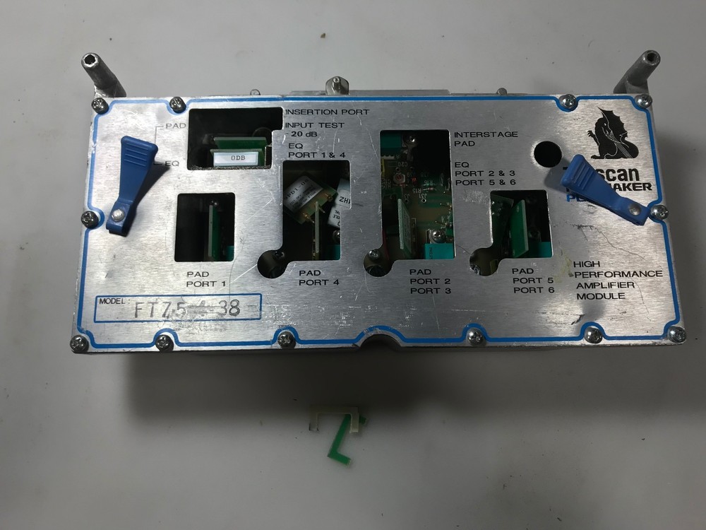 TEXSCAN FT75-4-38 AMPLIFIER