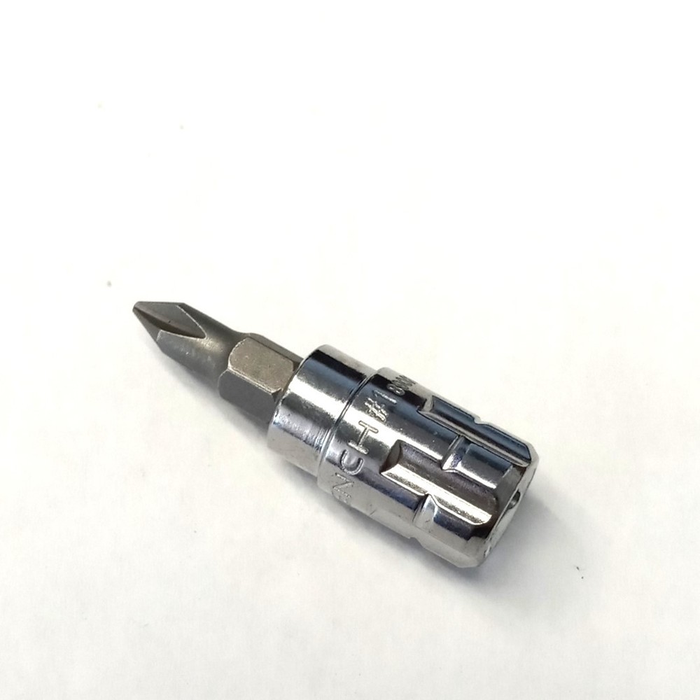 GearWrench #1 Phillips Vortex Pass-Thru Bit Socket 1/4" Dr 89001D