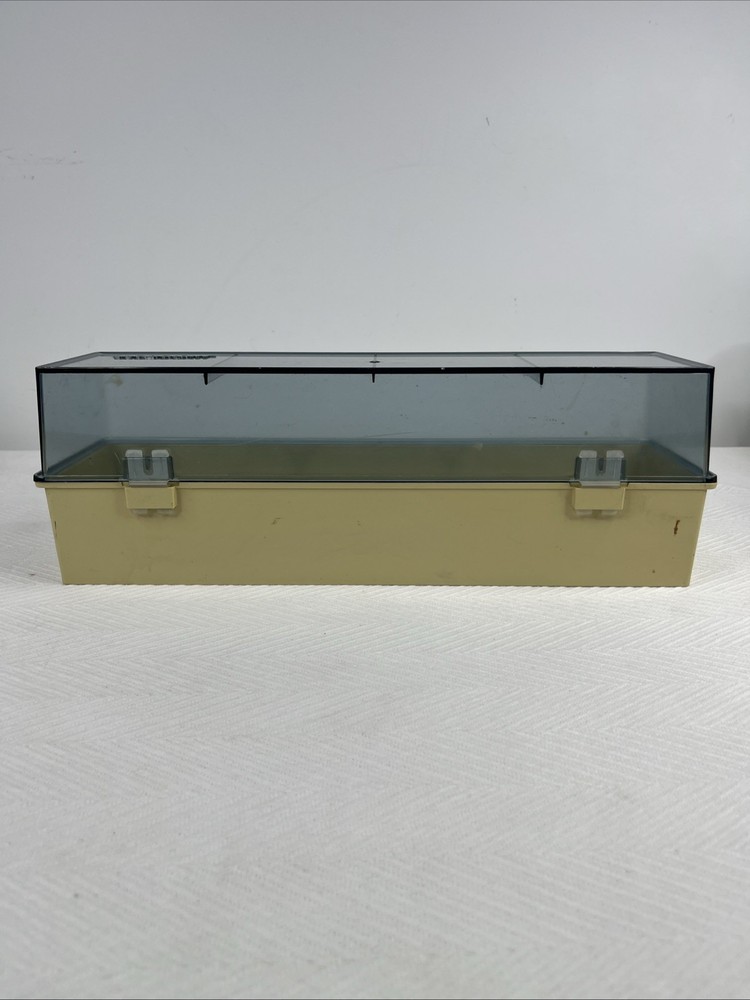 Vintage Microstore 3.5" Floppy Disk Storage