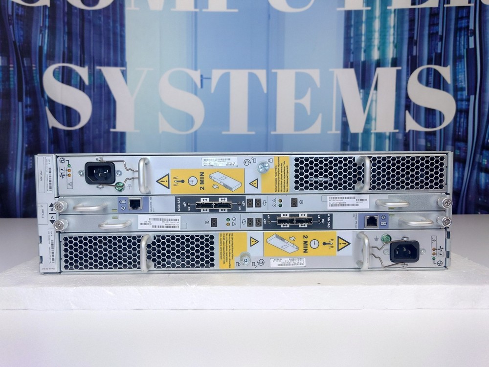 EMC VNX 15 Bay Disk Enclosure Disk Array - Dual Controllers - KTN-STL3 NO HDD