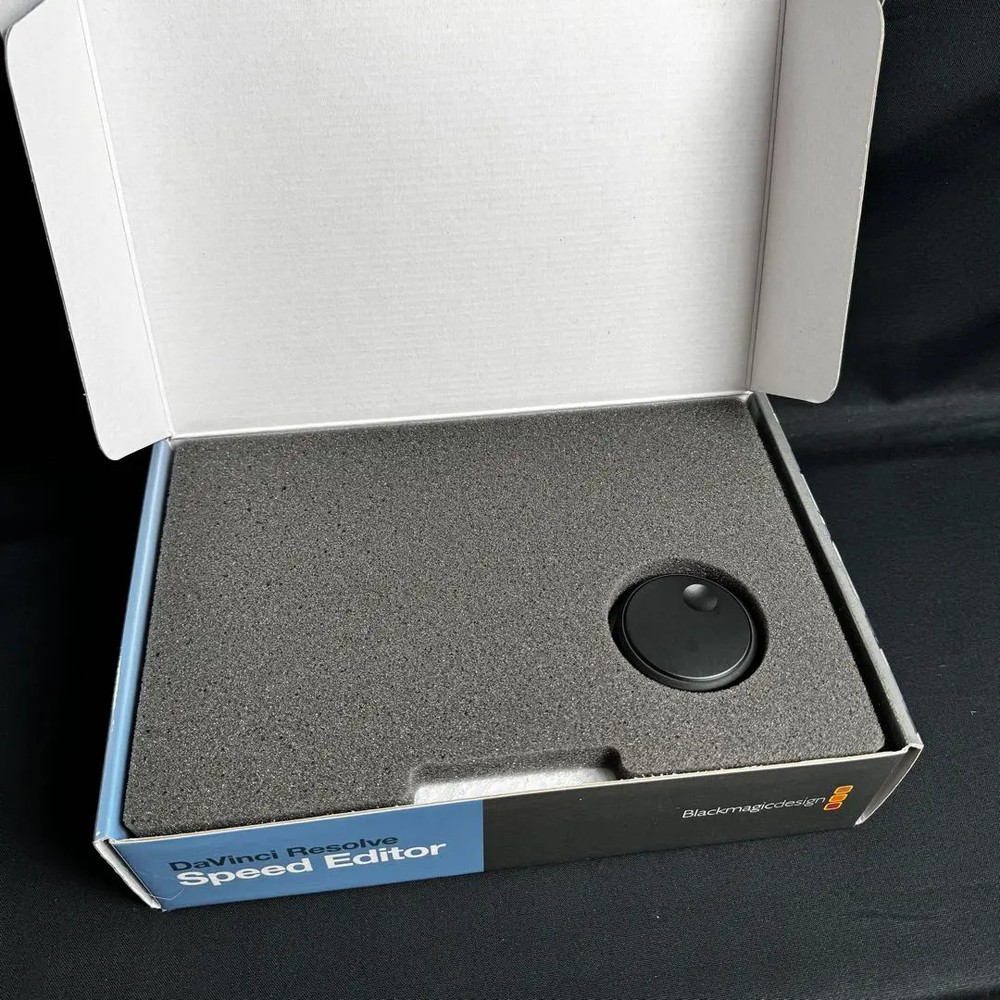 Blackmagic Design DaVinci Resolve Speed Editor Keyboard Panel Mint