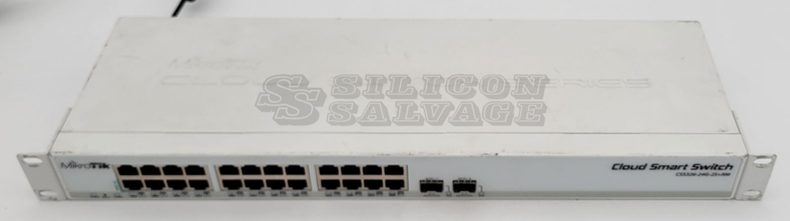 MikroTik CSS326-24G-2S+RM 24-Port Gigabit Managed Switch with Dual SFP+ Ports
