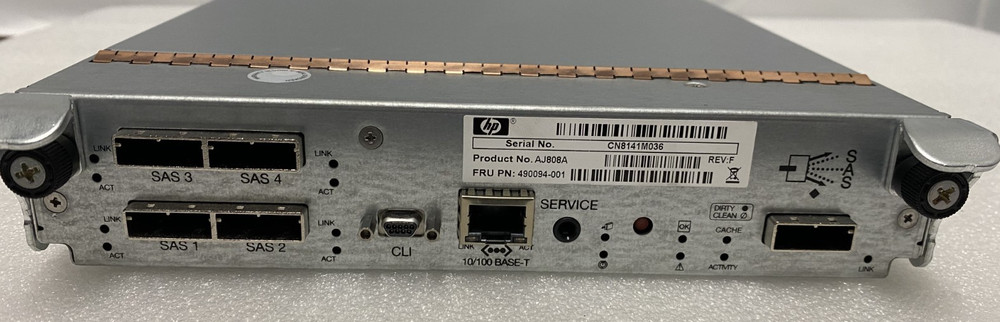 490094-001 HP MSA2300 Genuine-AJ808A SAS Modular Smart Array Controller