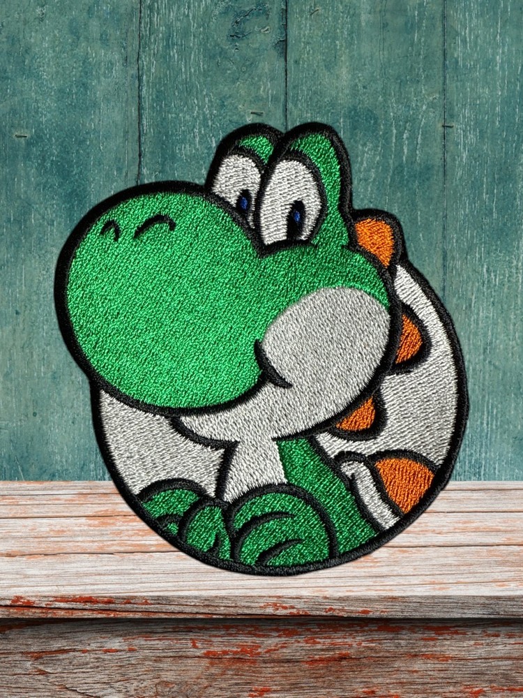 Yoshi Embroidery Patch multi sizes 3" - 6"