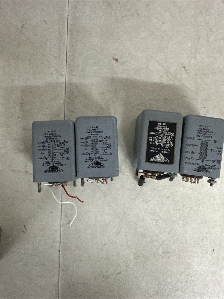 (4) Triad HS-443 425 transformers
