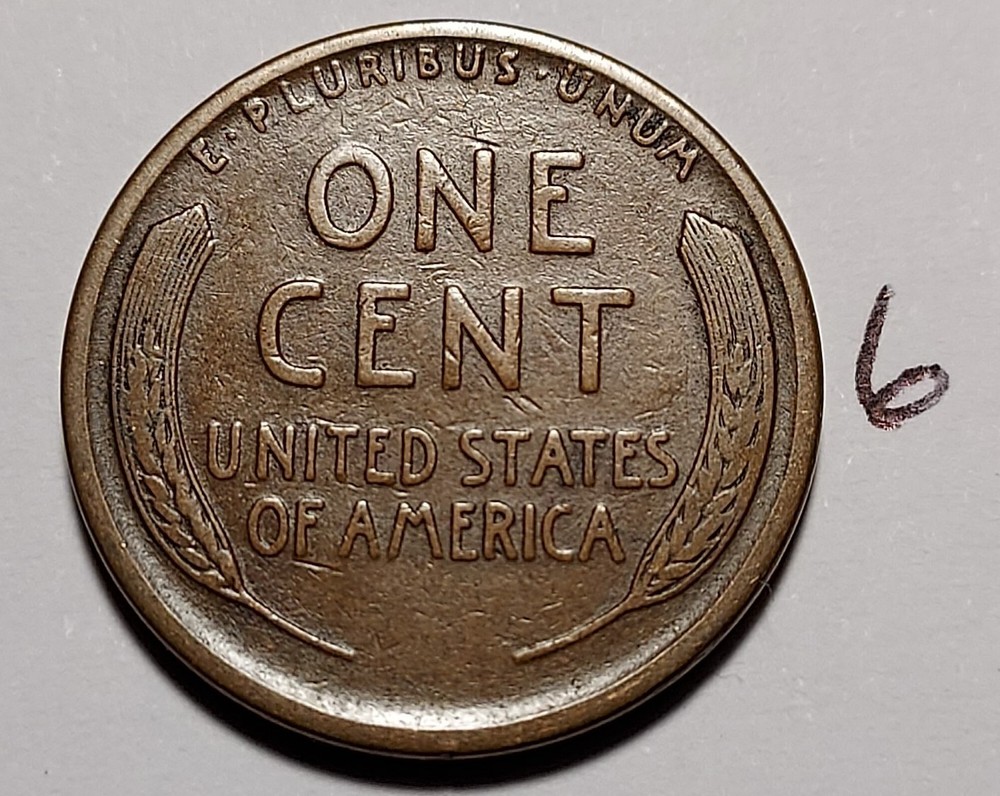 1919-S Lincoln Wheat Cent #6