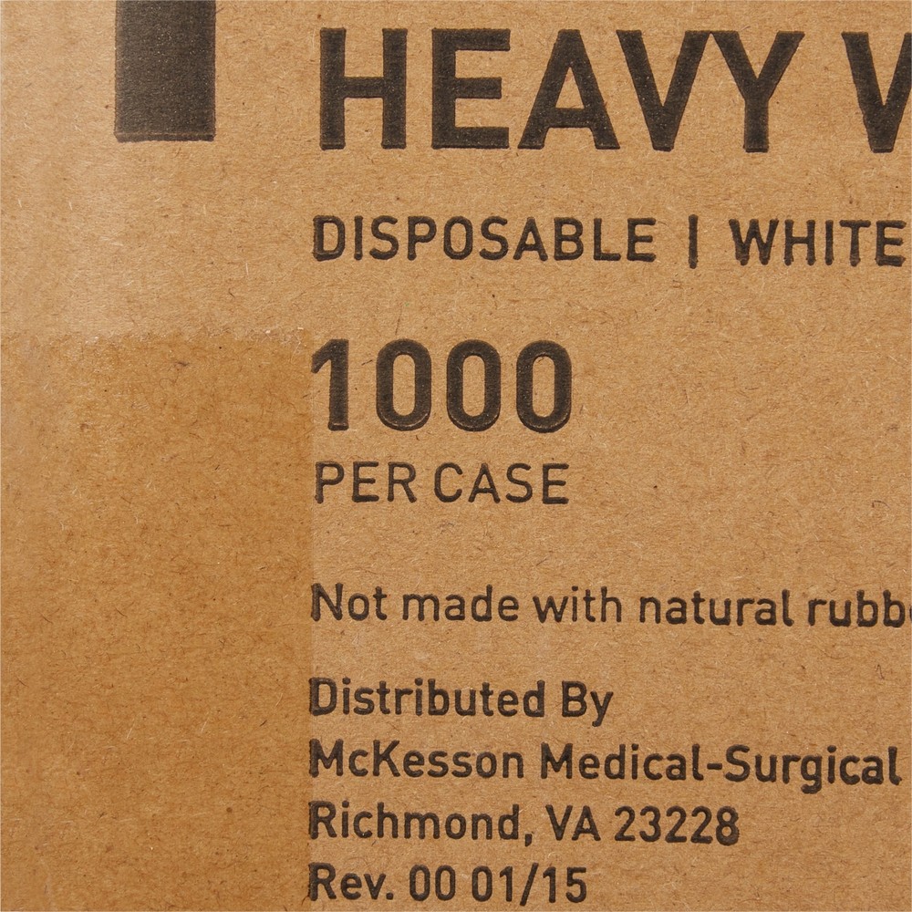 McKesson Disposable Fork White Plastic Bulk Wrap 1000 Ct 16-9000