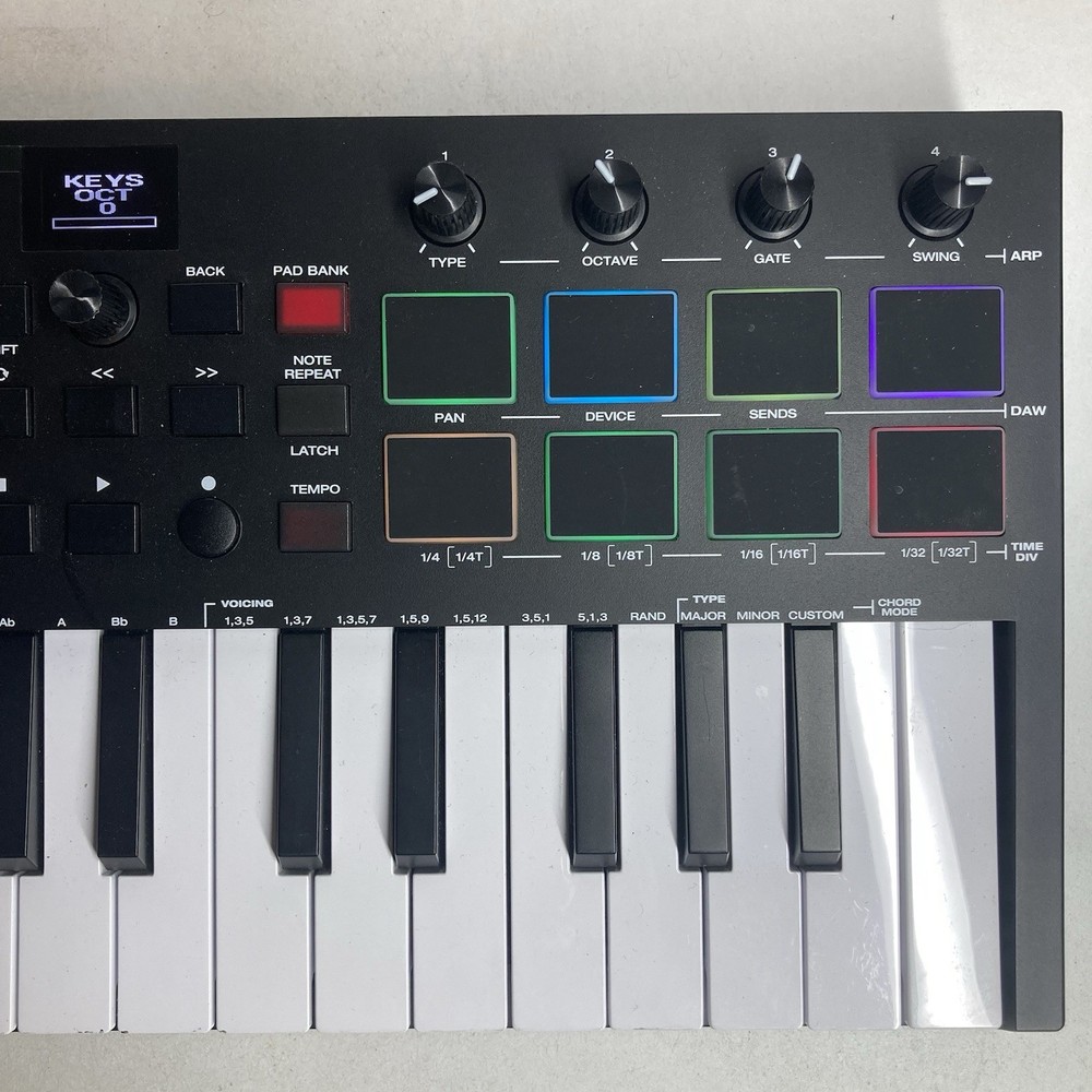 M-Audio Oxygen Pro Mini 32-key USB Midi Controller Tested Working