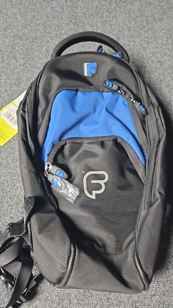 Fusion Premium Medium Backpack, Black/Blue FB-PA-01-B