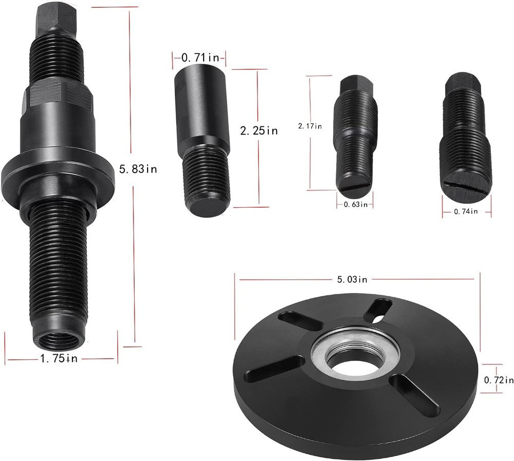 Replace for OTC4531 Flywheel Crankshaft Harmonic Balancer Puller & Installer Set