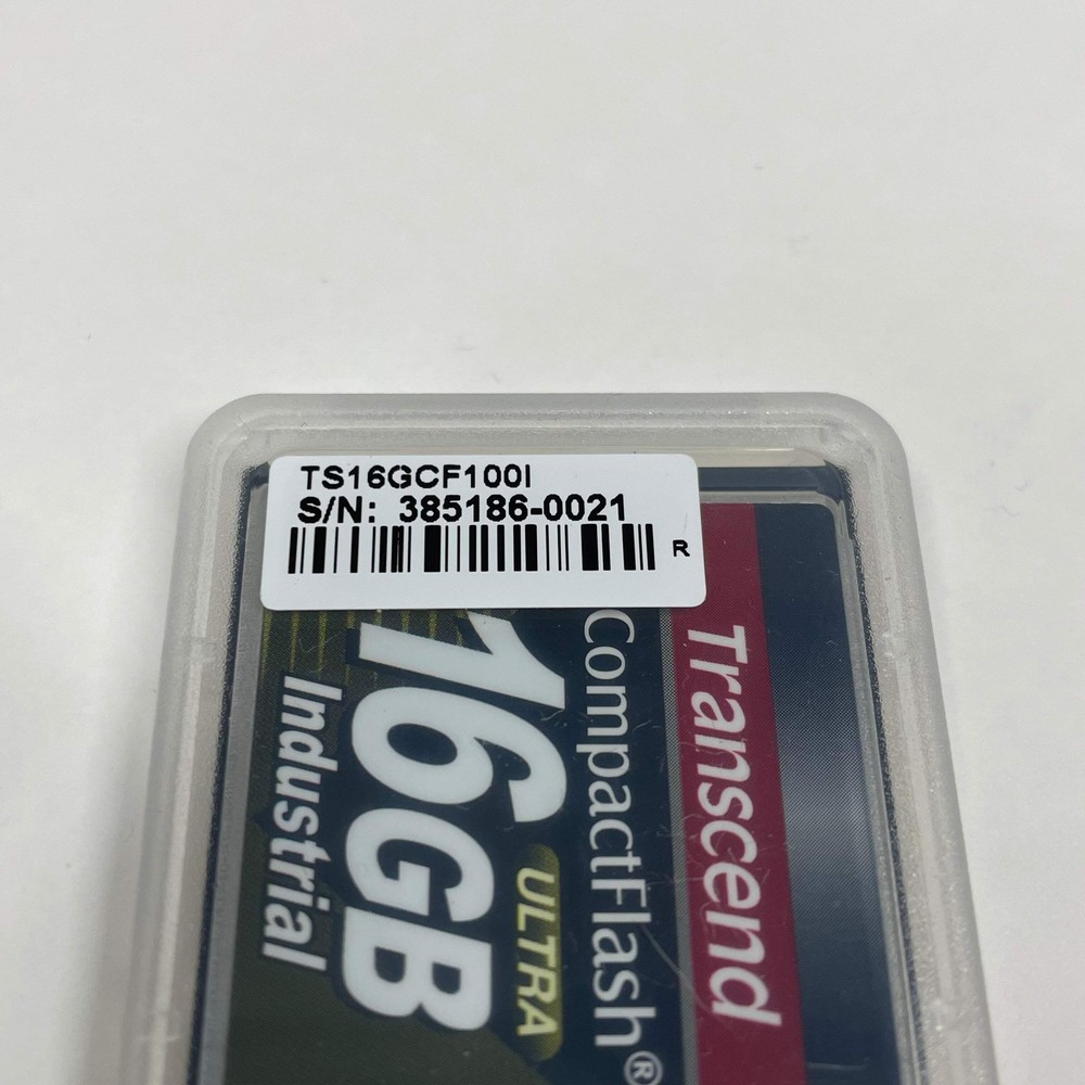 16GB Transcend Industrial CompactFlash TS16GCF100I Memory CF Flash Card