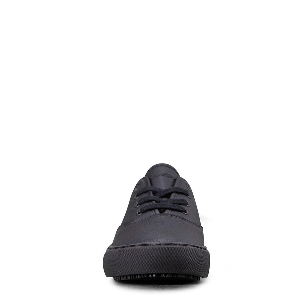 Lugz Lear Slip-Resistant Classic Work Sneaker 9.5 Black
