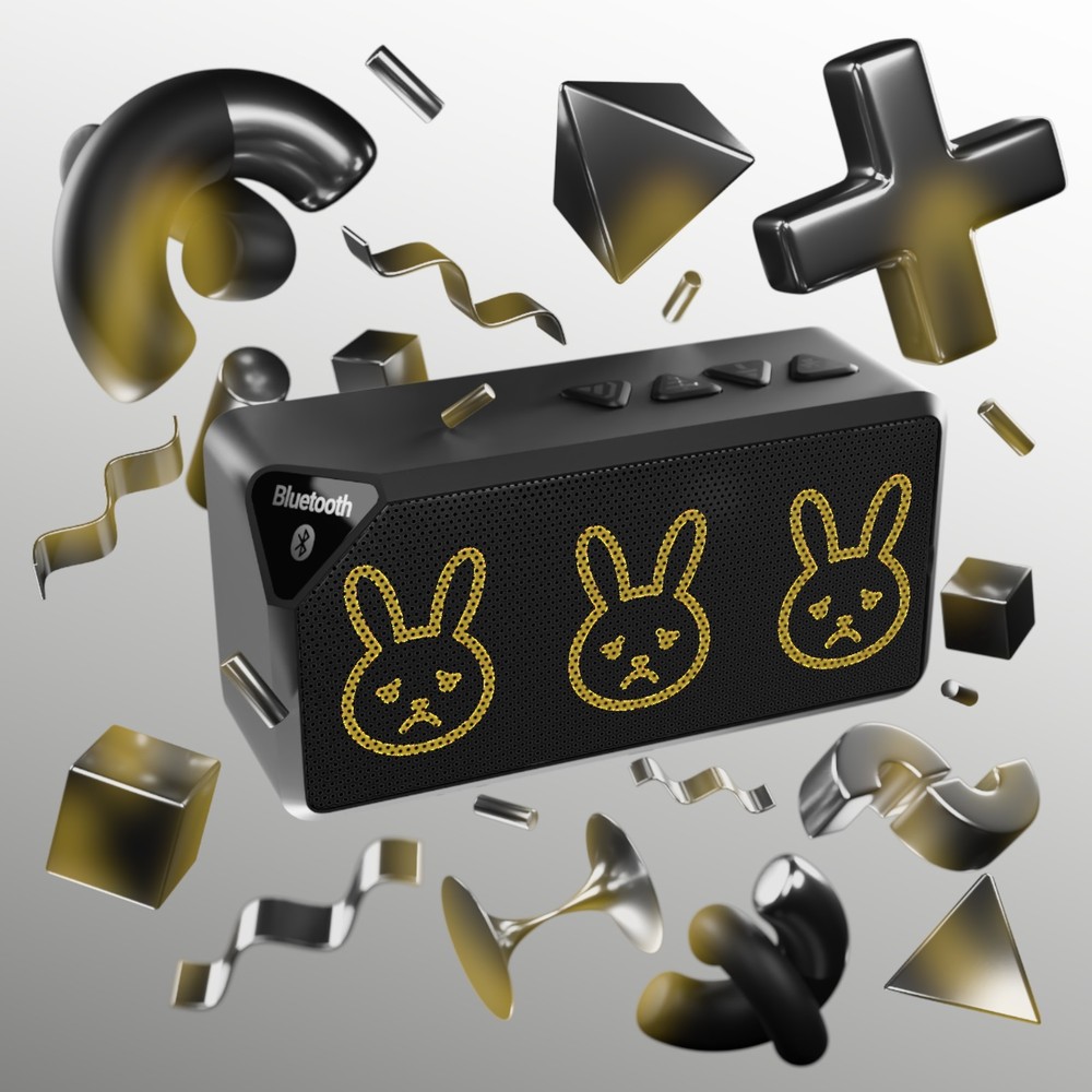 Gold Bunny LBA Bluetooth Speaker