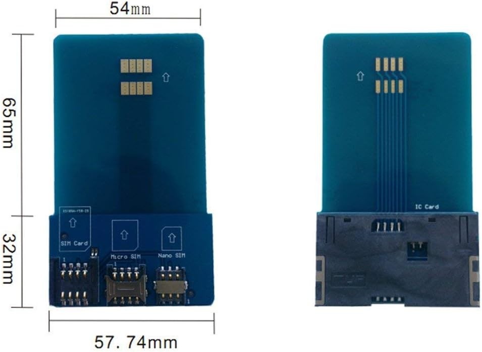 LTE WCDMA ICCID SIM USIM 4G Secure Card Reader Writer Programmer with 5pcs Bl...
