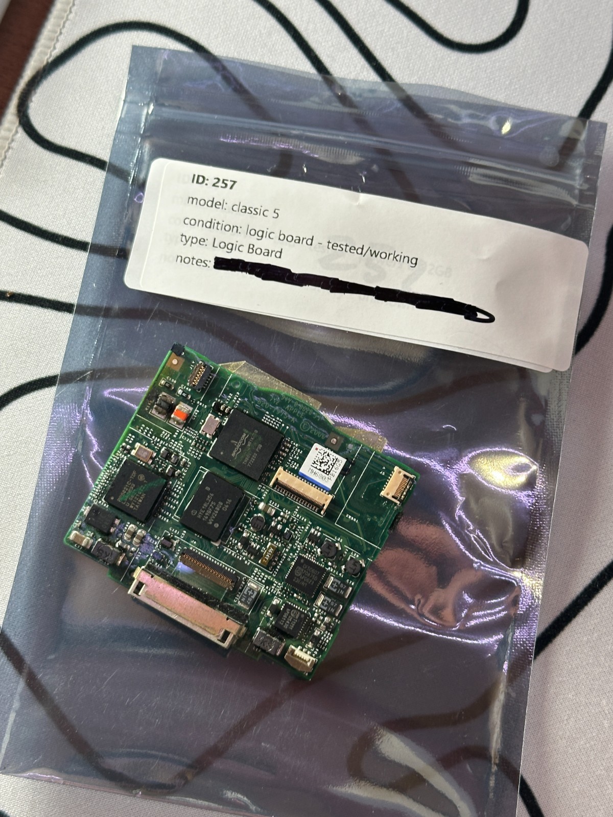 Used Logic Board 820-1763-A Motherboard for Apple iPod Video 5th Gen 30gb/60Gb