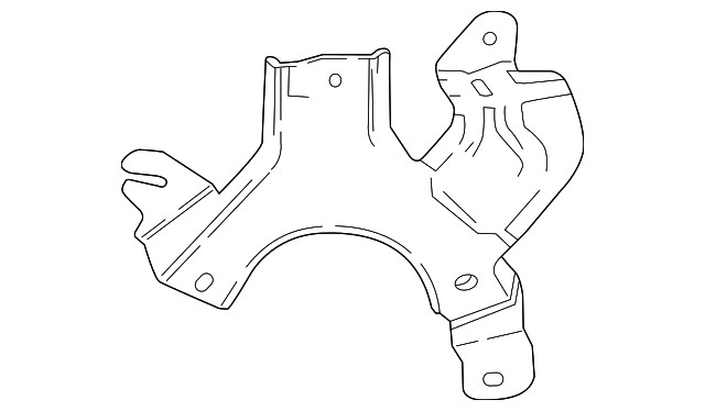 Genuine Mazda Blind Spot Detection System Warning Sensor Bracket VC85-50-2E1