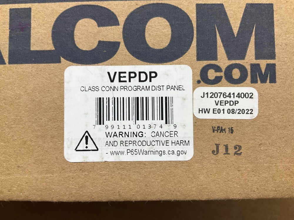 Valcom Program Distribution Panel VEPDP ✅❤️✅❤️✅ Open Box!