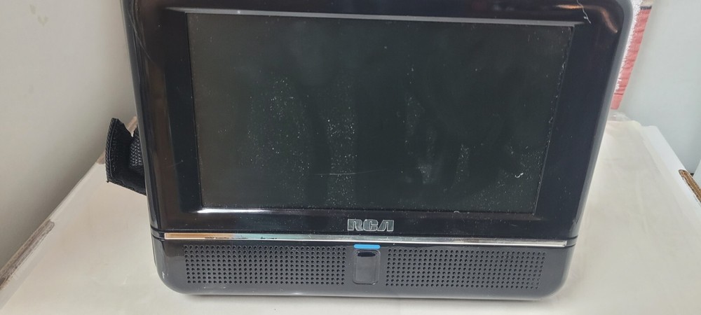 Rca Portable Dvd Player With 6"screen. Works. Includes Car Plug Only