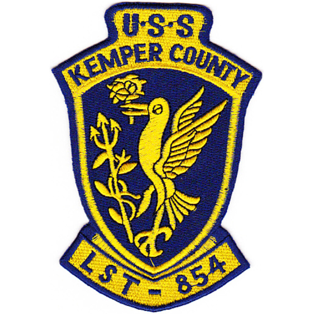 LST-854 USS Kemper County Patch