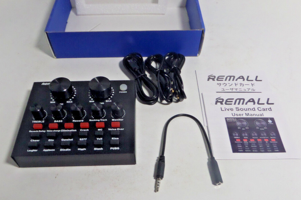 Remall Professional Wireless Live Sound Card
