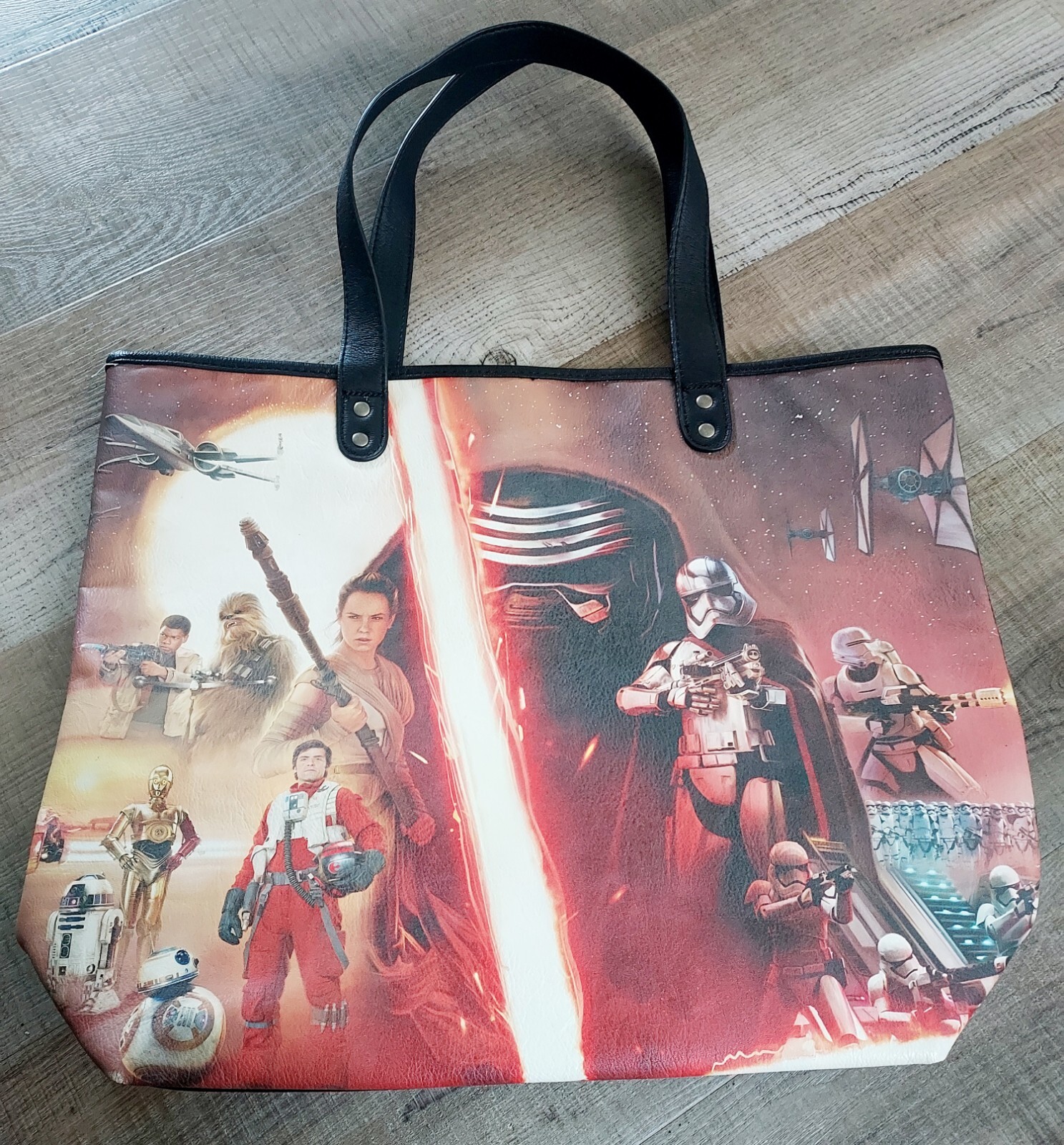Loungefly Disney Star Wars Large Tote Bag EUC