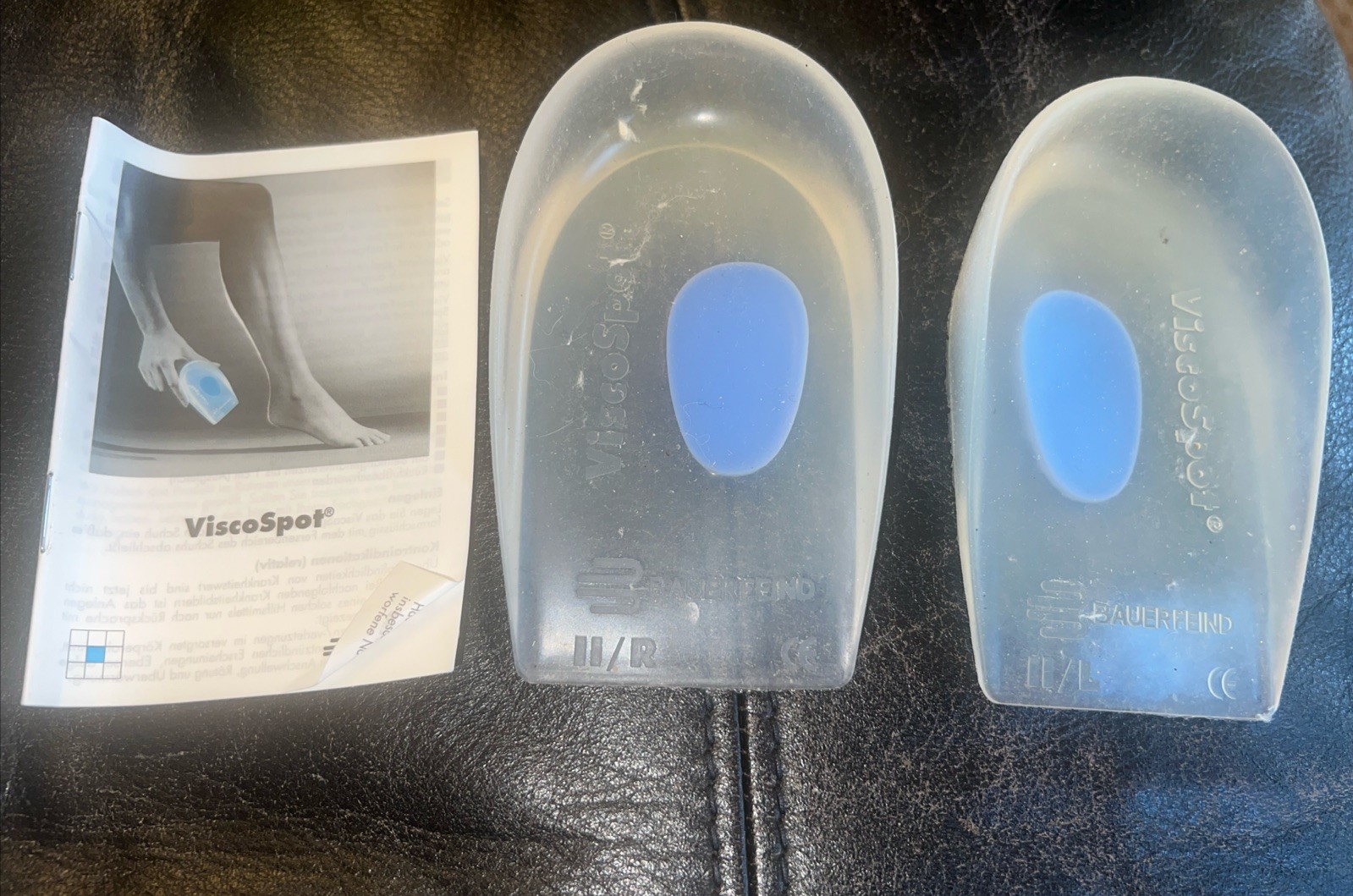 Gel Heel Cup For Heel Spur And Plantar Fasciitis Viscospot - Bauerfeind 8-12.5