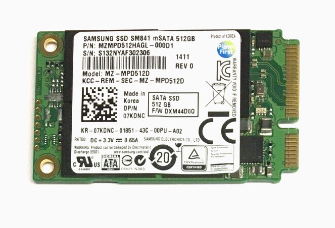 512GB mSATA SSD mixed brands