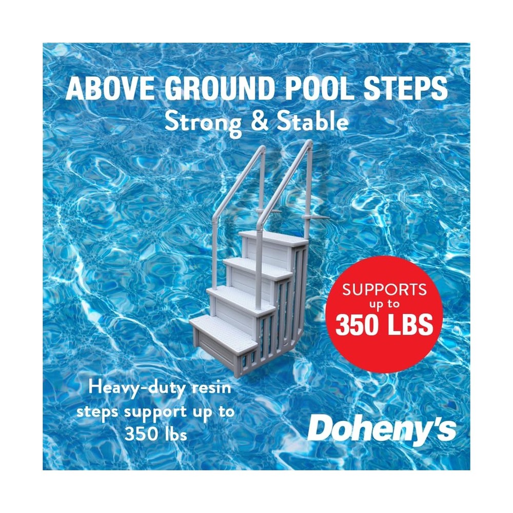 Doheny's Pool Step for Above Ground Swimming Pools