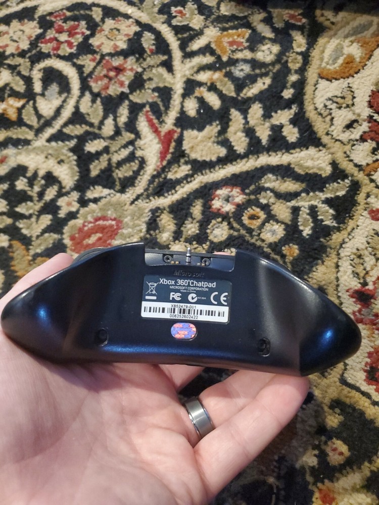 Black Chat Pad Keyboard Controller Keypad For XBOX 360 Controller Messenger