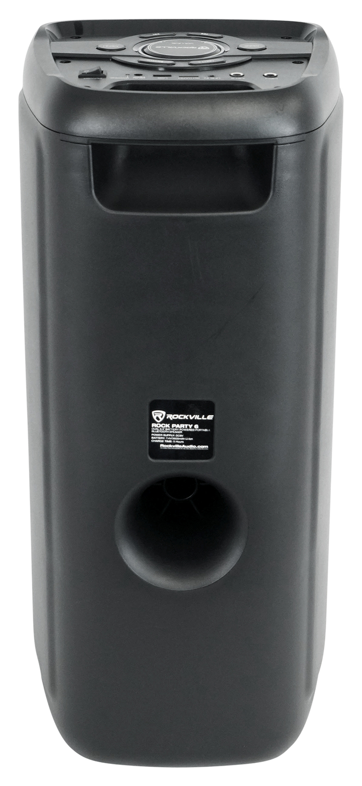 Rockville ROCK PARTY 6 Dual 6.5" Battery Powered Home/Portable Bluetooth Speaker