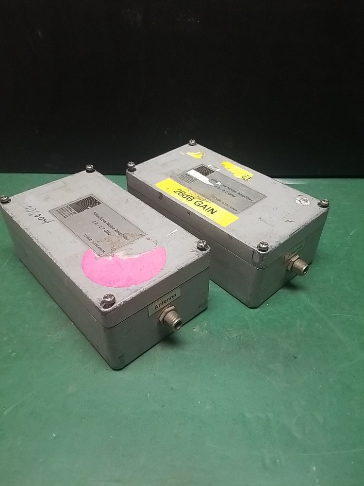 Filter/Low Noise Amplifiers, 2.0- 2.7 GHz (x2)