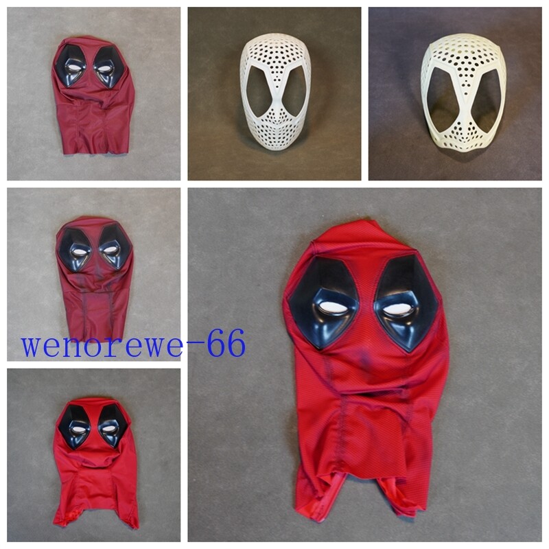 Customize Deadpool Screen Accurate Wearable Cosplay Headgear Mask or Face Shell