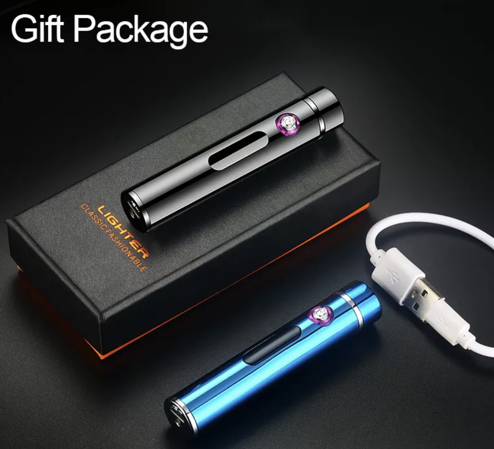 Dual Arc Plasma Electric Lighter USB Rechargeable 2022