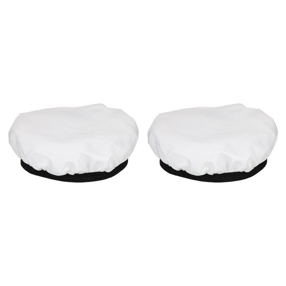 2pcs 7" 18cm Soft Diffuser Lamp Cover Light Strobe Reflector Lamp Sock White