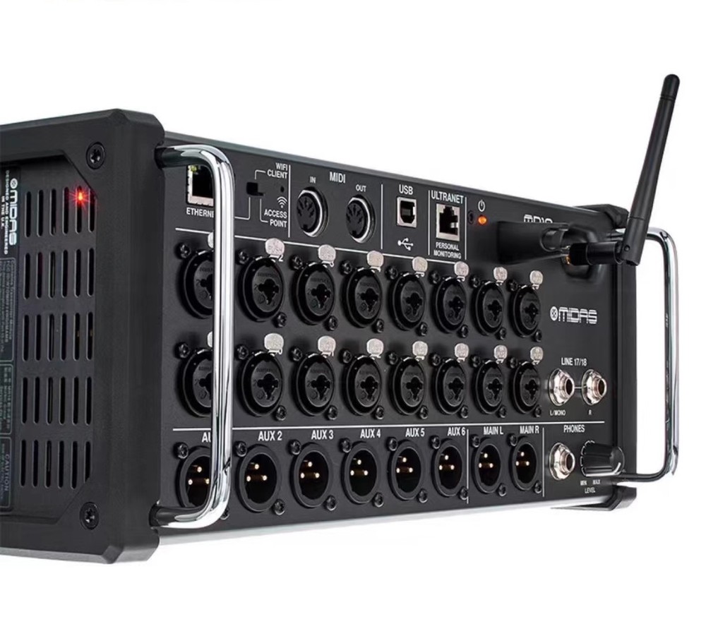 MR18 18-Input 8-Bus Digital Mixer With Wifi Module Multi-CH USB Audio Interfaces