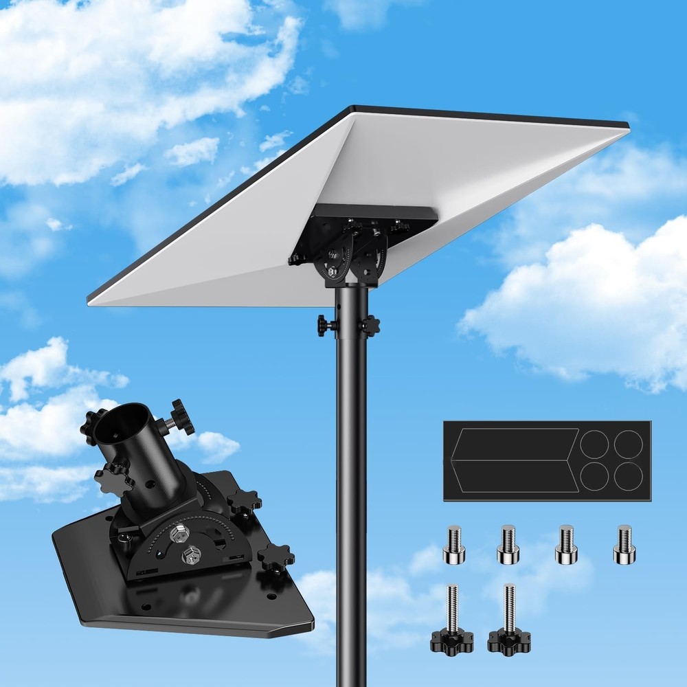 Starlink Gen 3 Pipe Adapter - Pole Mount Adjustable Adapter